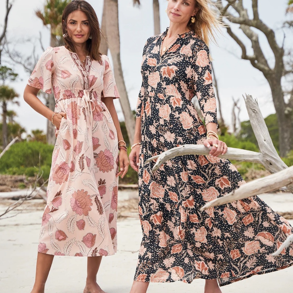 Floral maxi dress